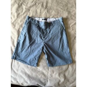 Tommy Hilfiger Mens Blue Chino Shorts Size 34 Classic Fit Cotton Casual